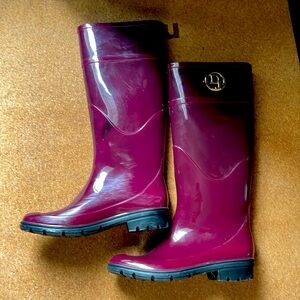 SOLD | Lemon Jelly Rainboots   |   Purple   |   Size 7 W   |  Made in Portugal
